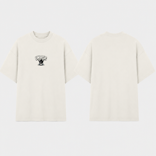 Camiseta Oversized SHORT FUSE Off White