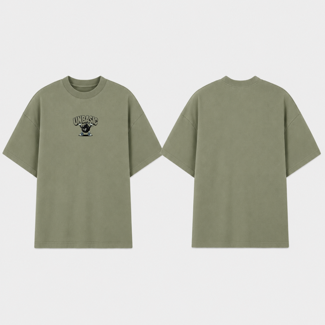 Camiseta Oversized SHORT FUSE Jardim