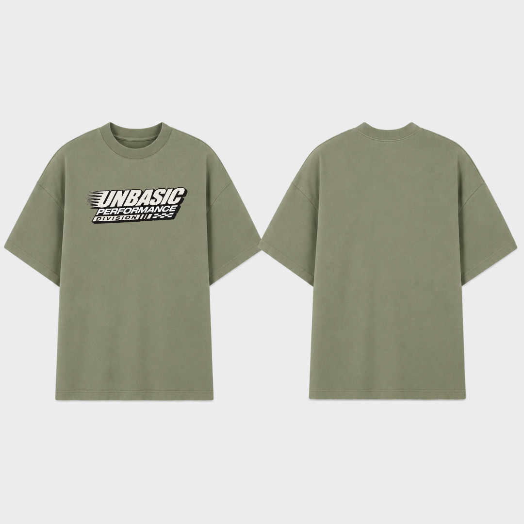 Camiseta Oversized PIT STOP Jardim
