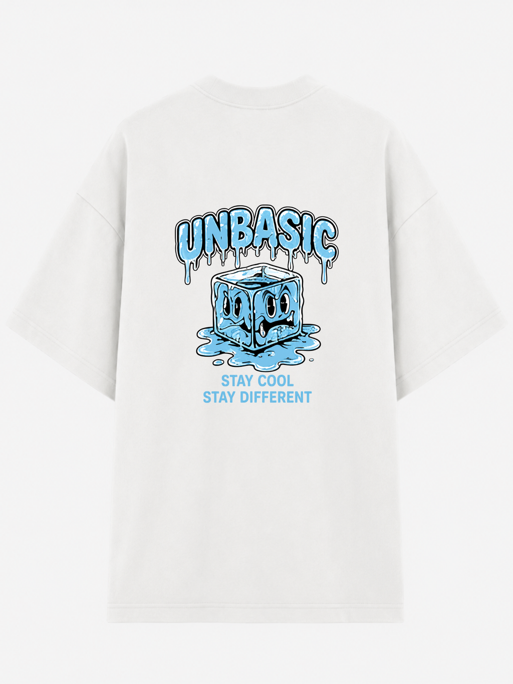 Camiseta Streetwear DEEP FREEZE Branco