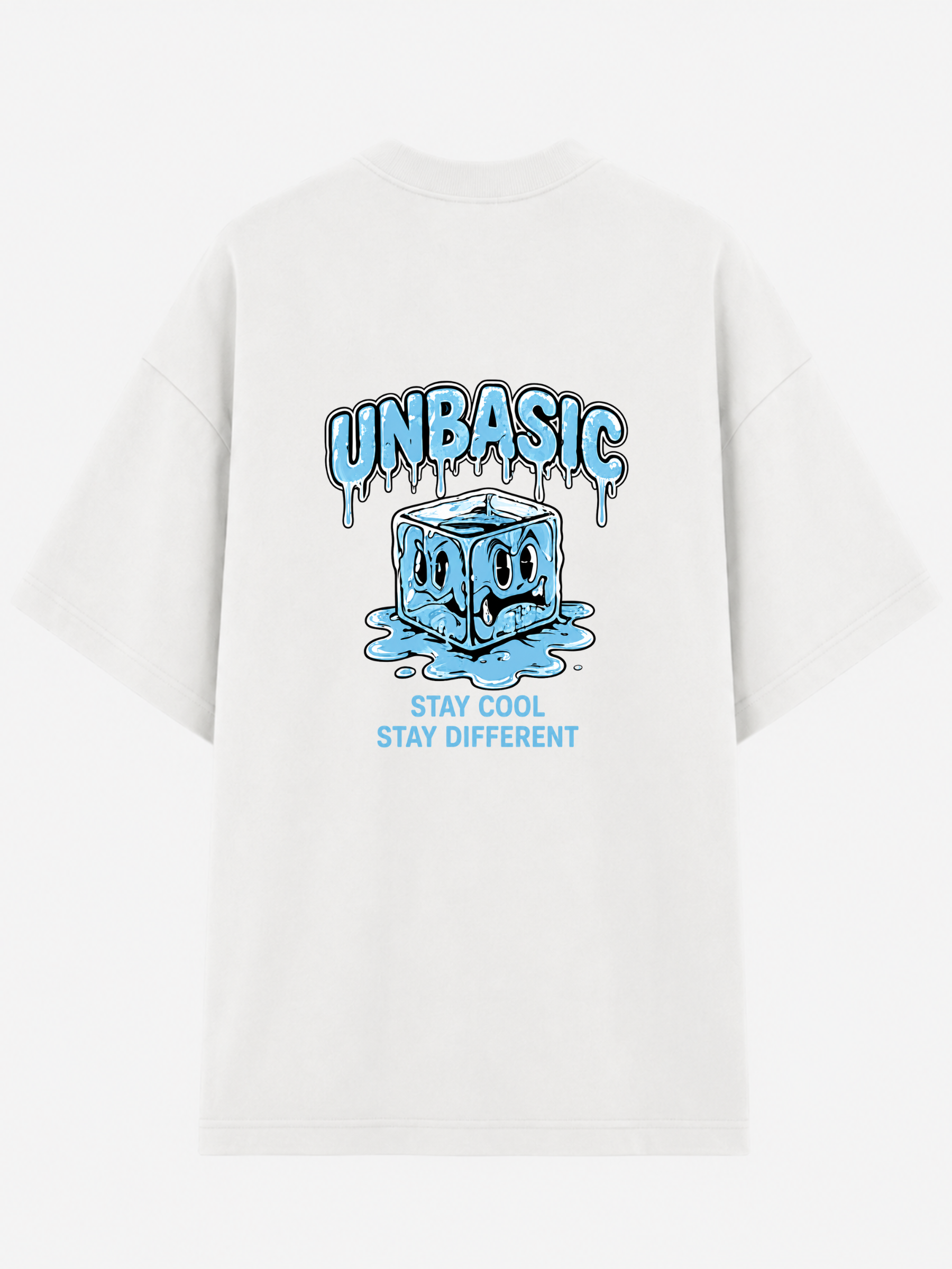Camiseta Streetwear DEEP FREEZE Branco