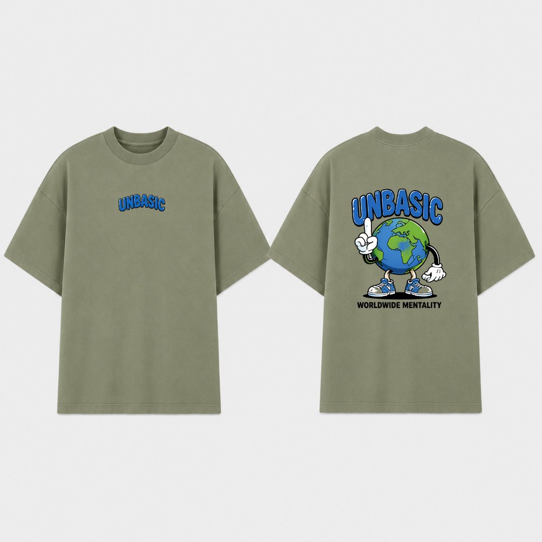 Camiseta Oversized OFF THE MAP Jardim