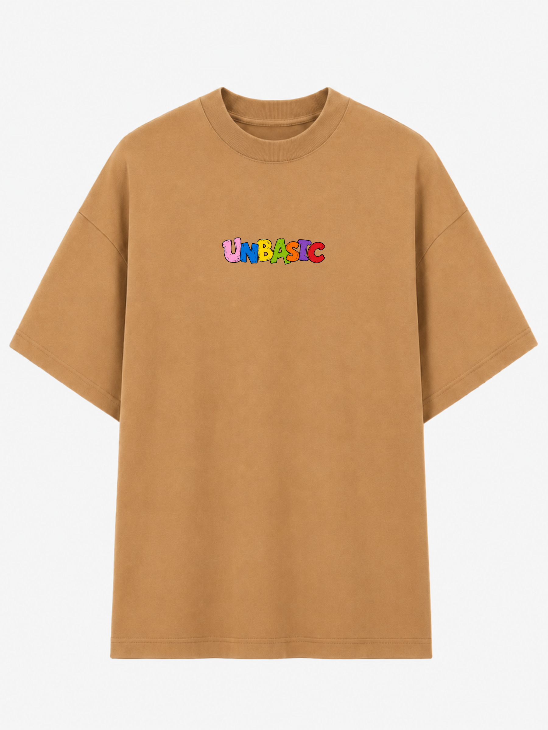 Camiseta Streetwear STACKED Camelo
