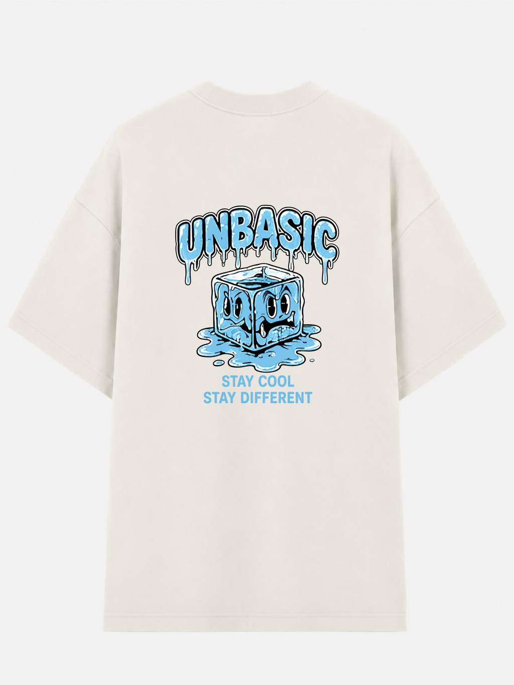 Camiseta Streetwear DEEP FREEZE Off White