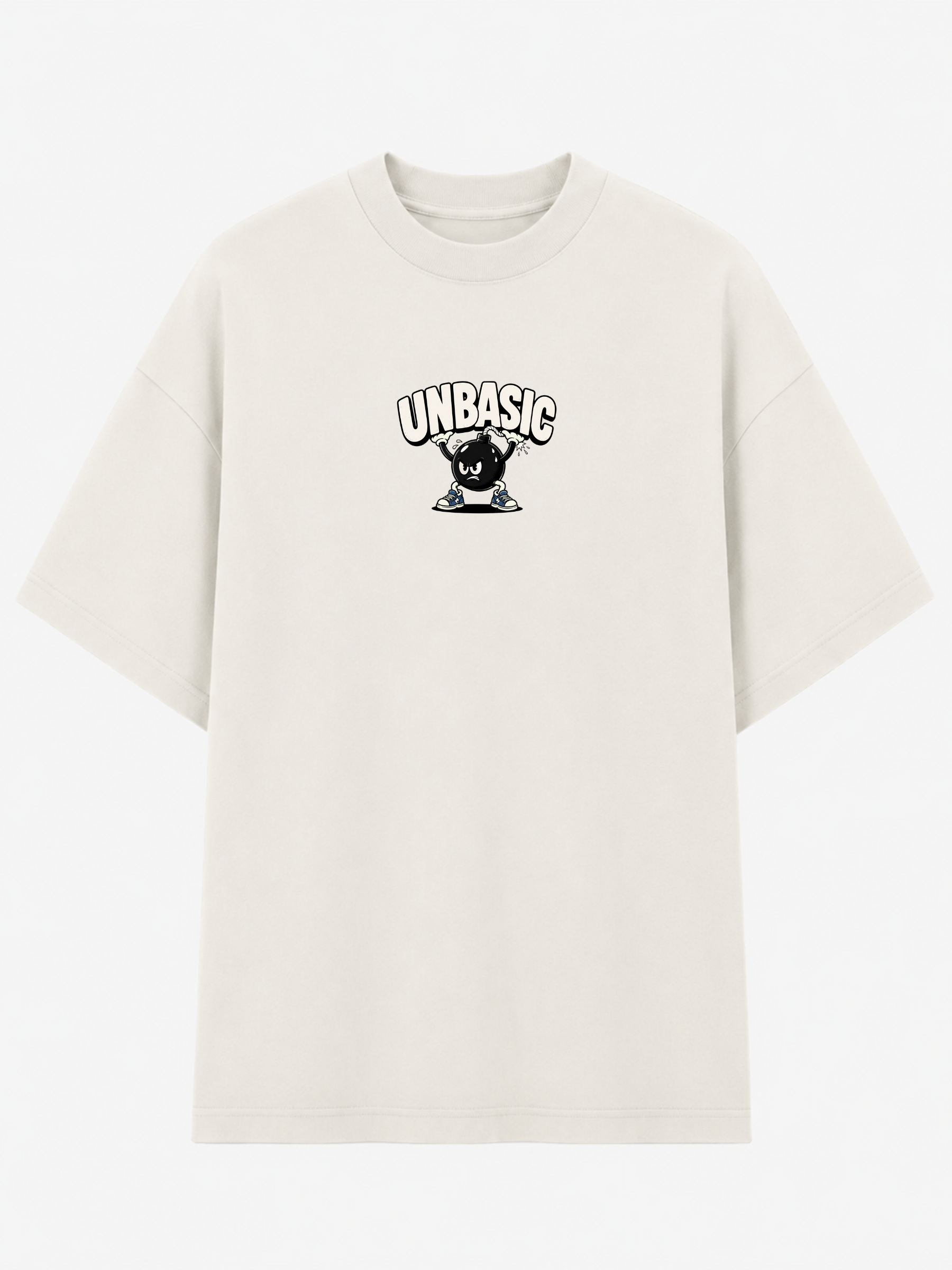 Camiseta Streetwear SHORT FUSE Off White