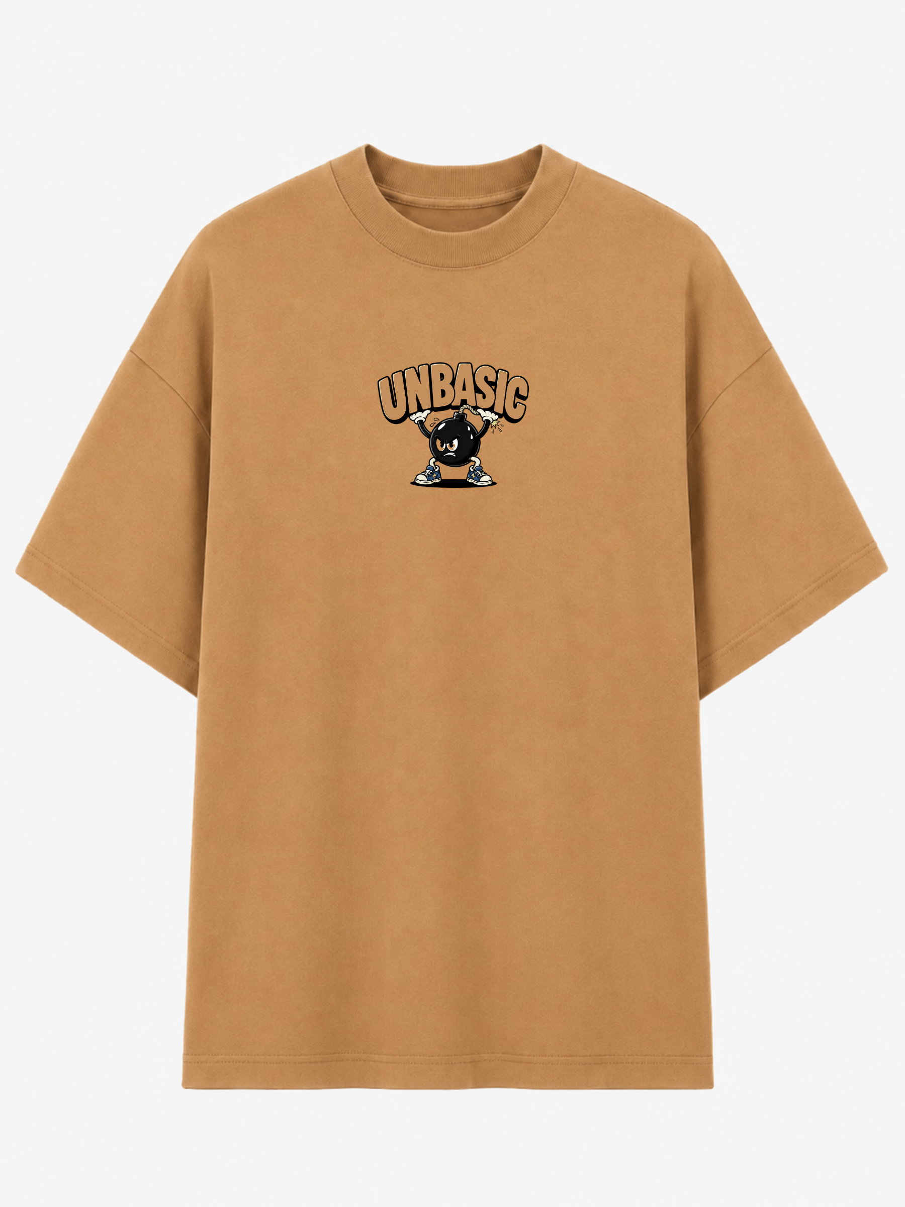 Camiseta Streetwear SHORT FUSE Camelo