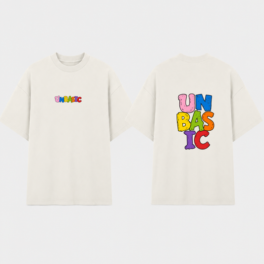 Camiseta Oversized STACKED Off White
