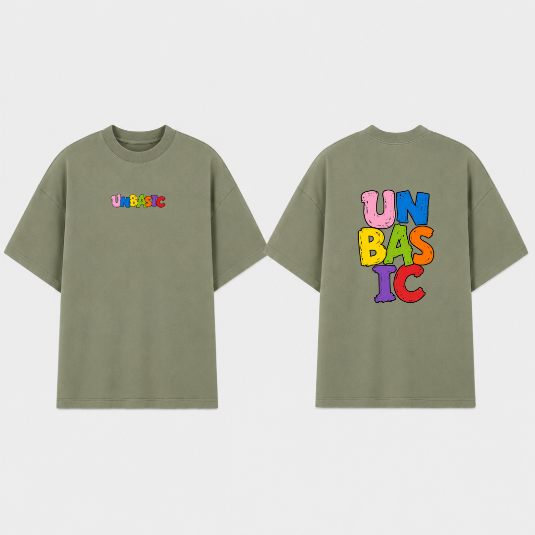 Camiseta Oversized STACKED Jardim