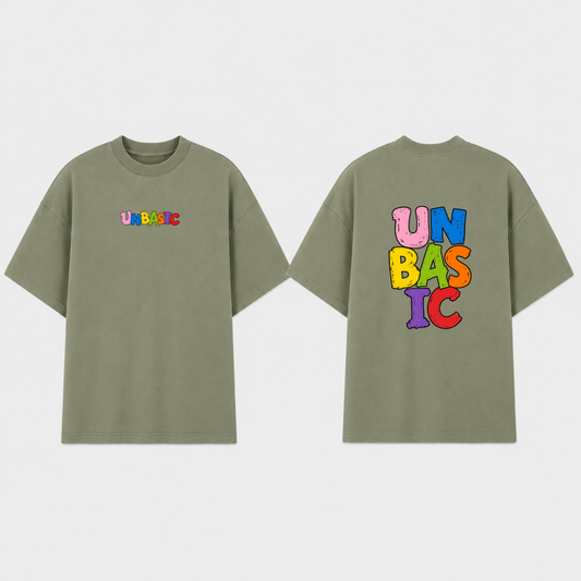 Camiseta Oversized STACKED Jardim