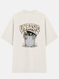 Camiseta Streetwear TRASH DAY Off White
