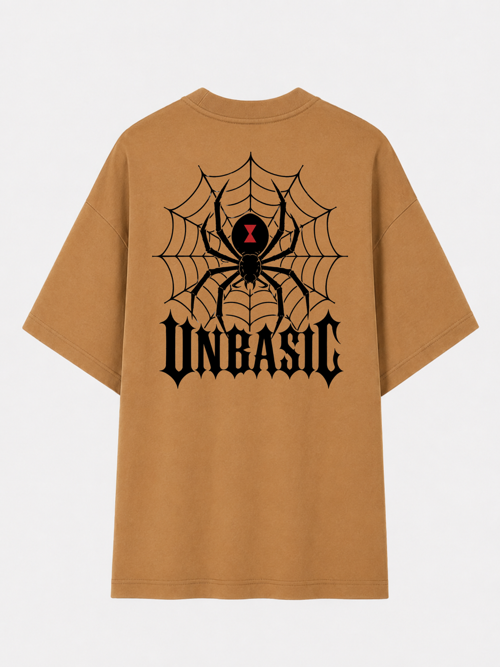 Camiseta Streetwear SPIDER Camelo