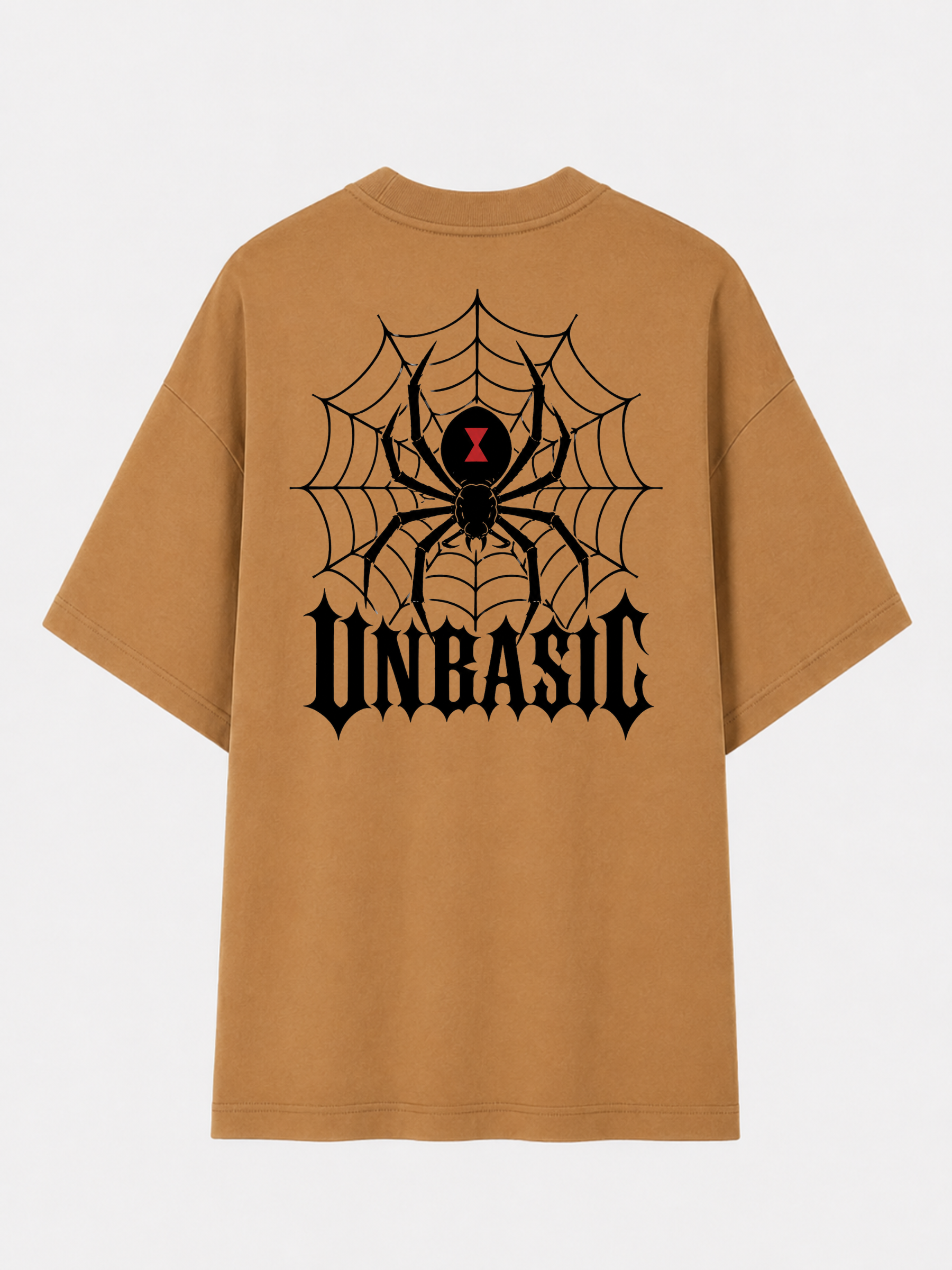 Camiseta Streetwear SPIDER Camelo