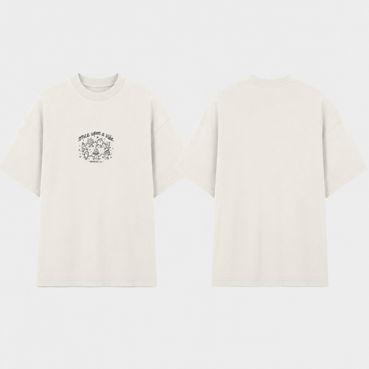 Camiseta Oversized VIBE Off White