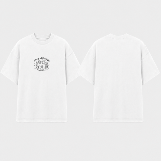 Camiseta Oversized VIBE Branco