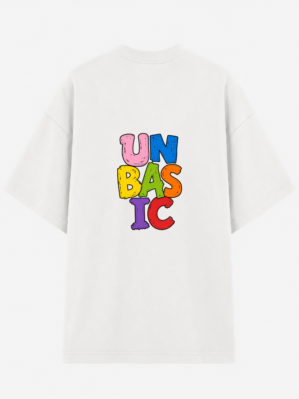 Camiseta Streetwear STACKED Branco