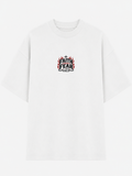 Camiseta Streetwear FAITH OVER FEAR Branco