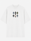Camiseta Streetwear WATCH Branco
