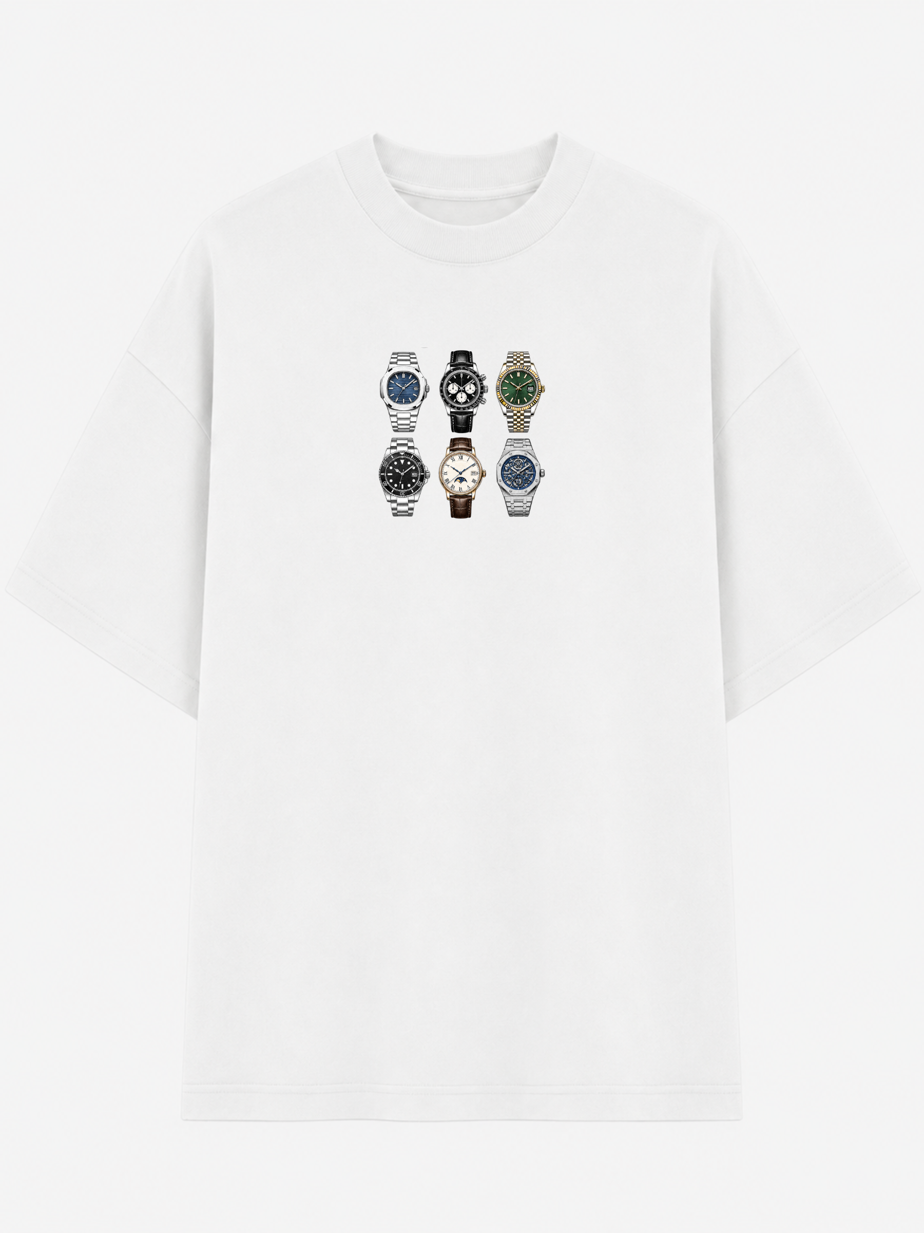 Camiseta Streetwear WATCH Branco