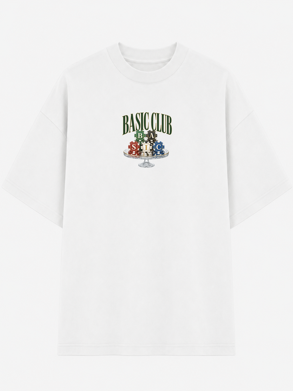 Camiseta Streetwear ALL IN Branco
