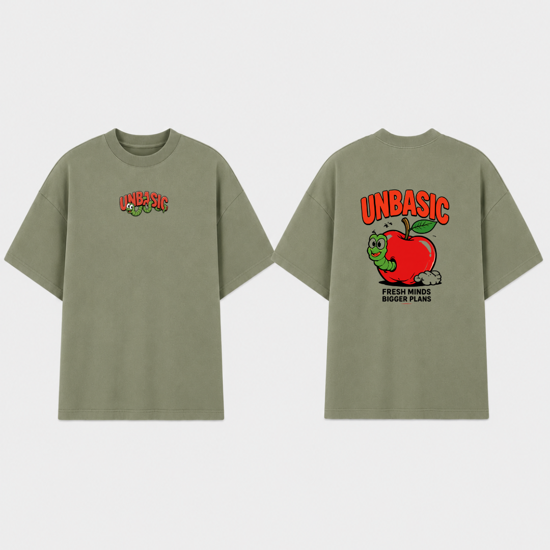 Camiseta Oversized BAD APPLE Jardim