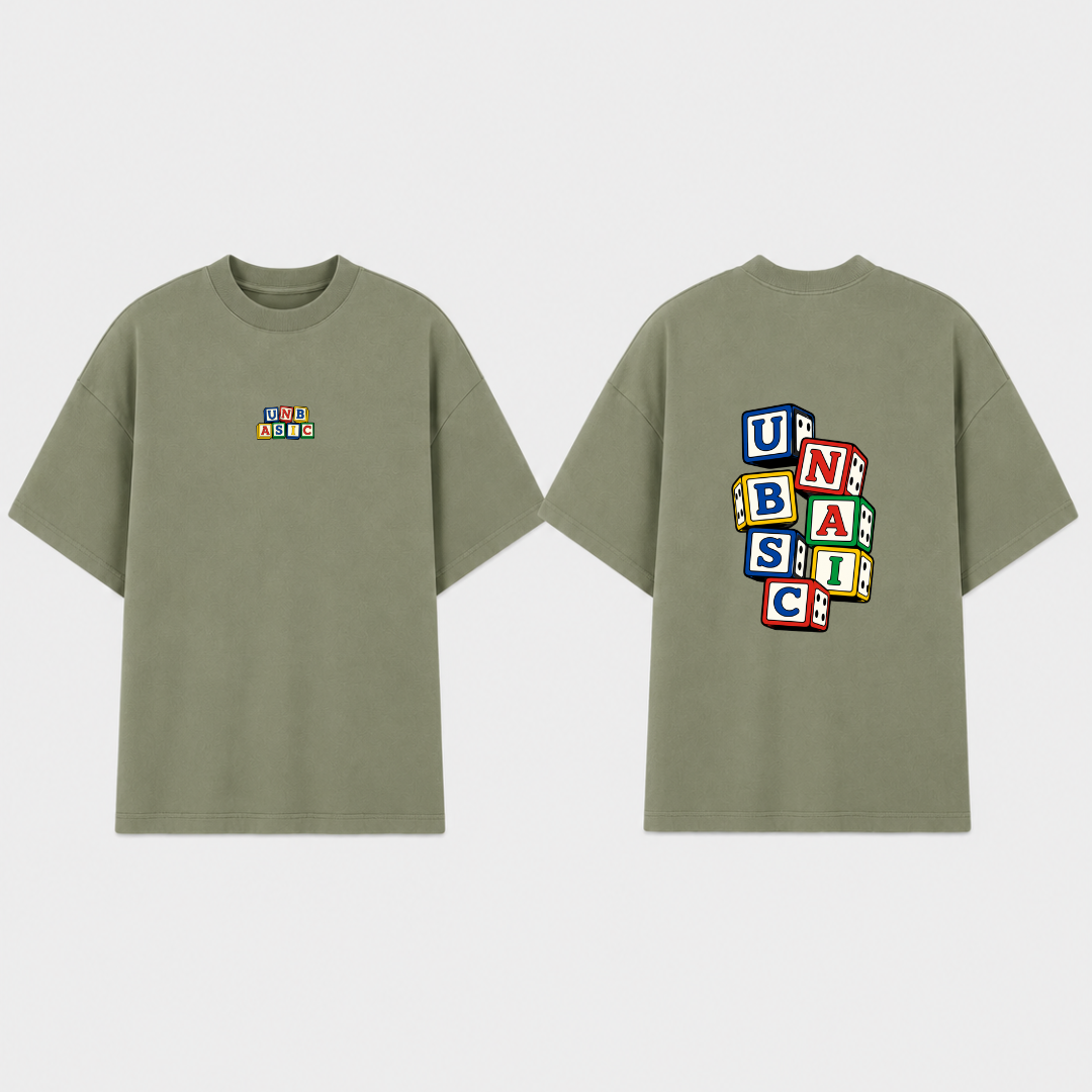 Camiseta Oversized TOY BOX Jardim