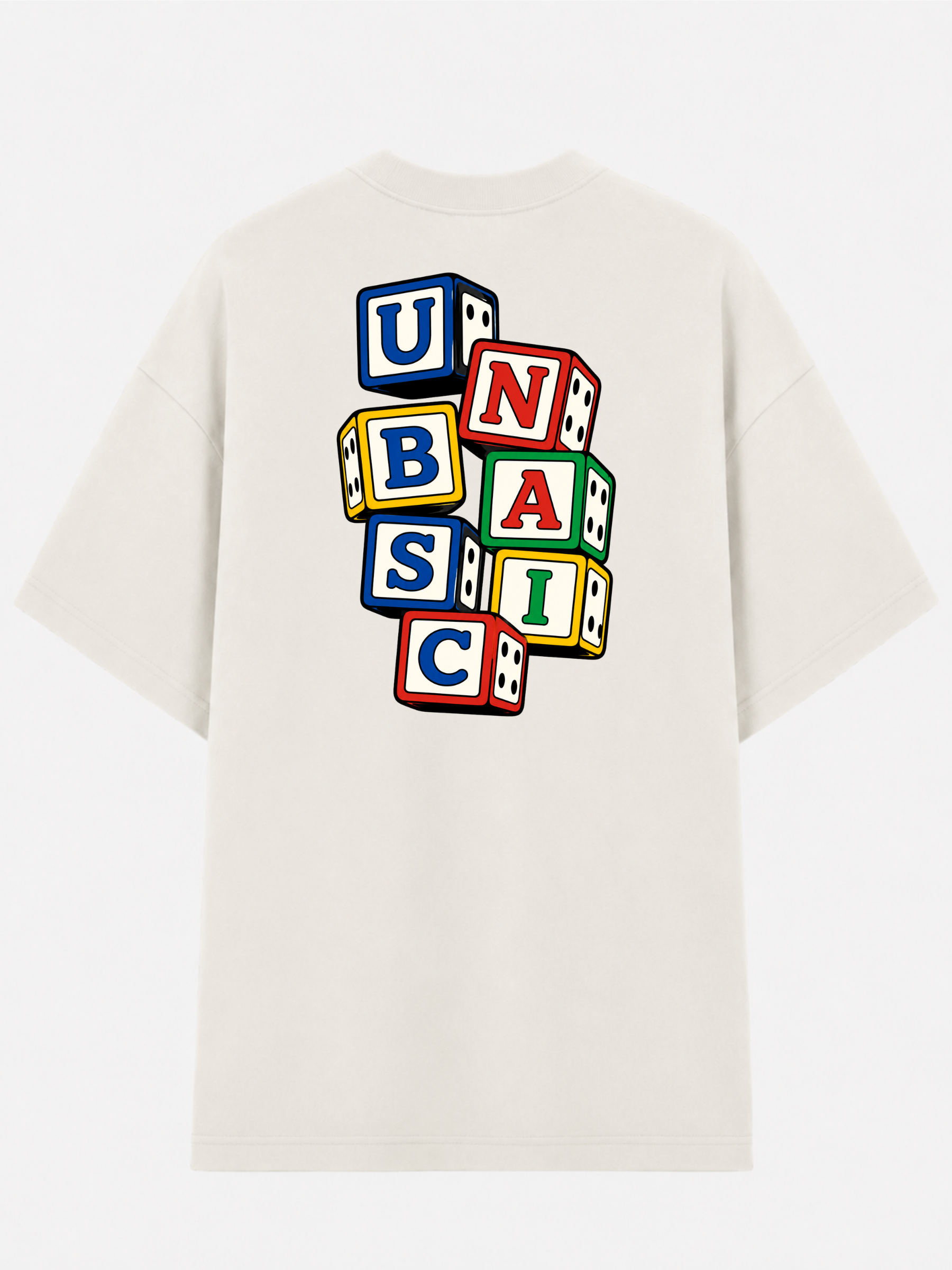 Camiseta Streetwear TOY BOX Off White